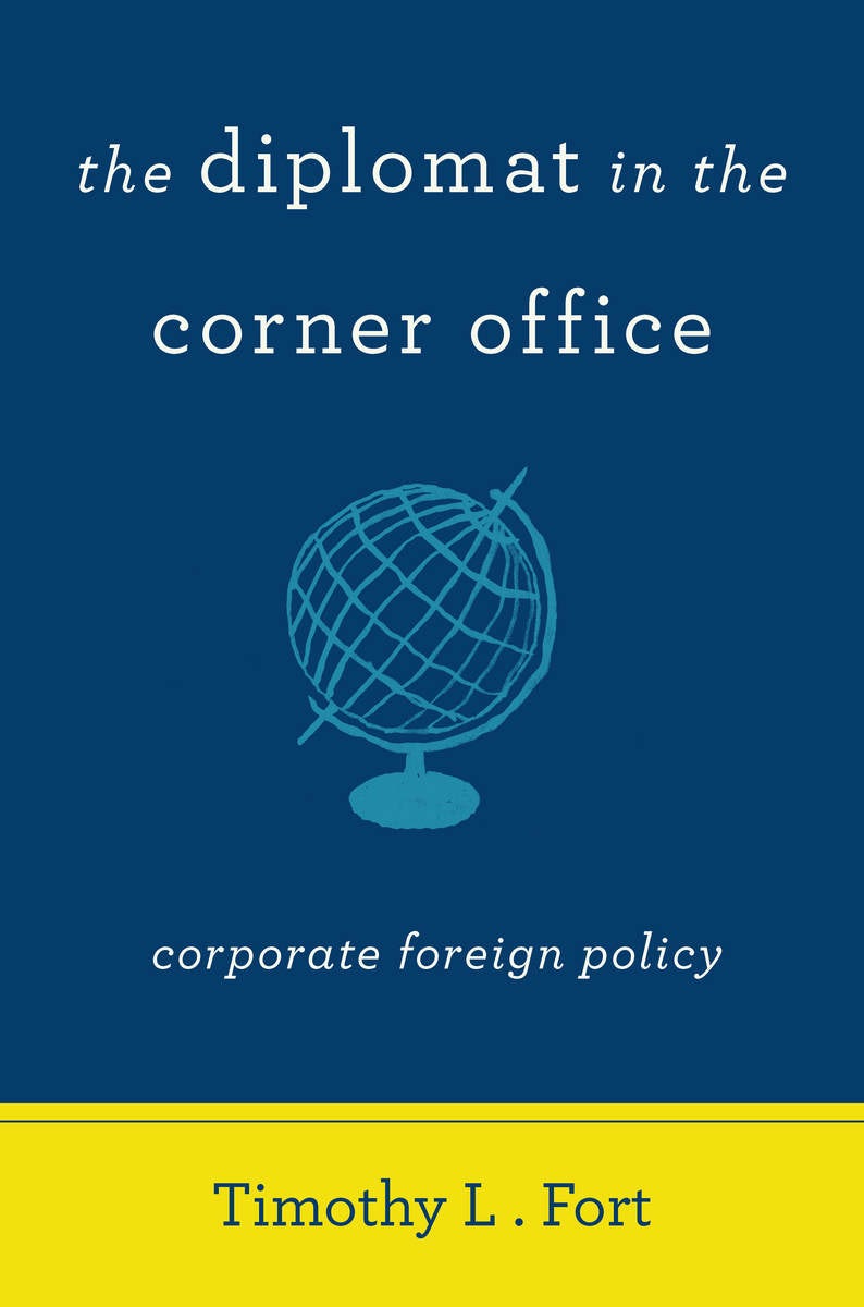 Book cover image for The Diplomat in the Corner Office ISBN: 9780804786379